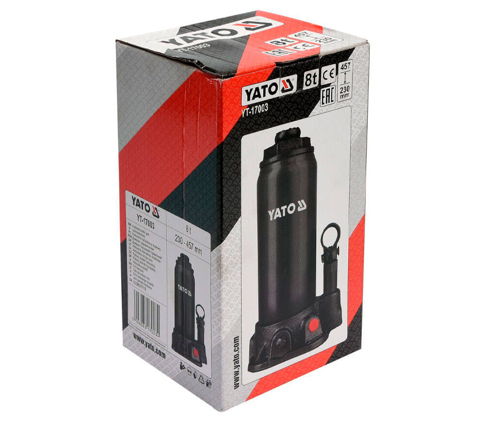 Cric hidraulic YATO YT17003 230-457 mm 8T-5