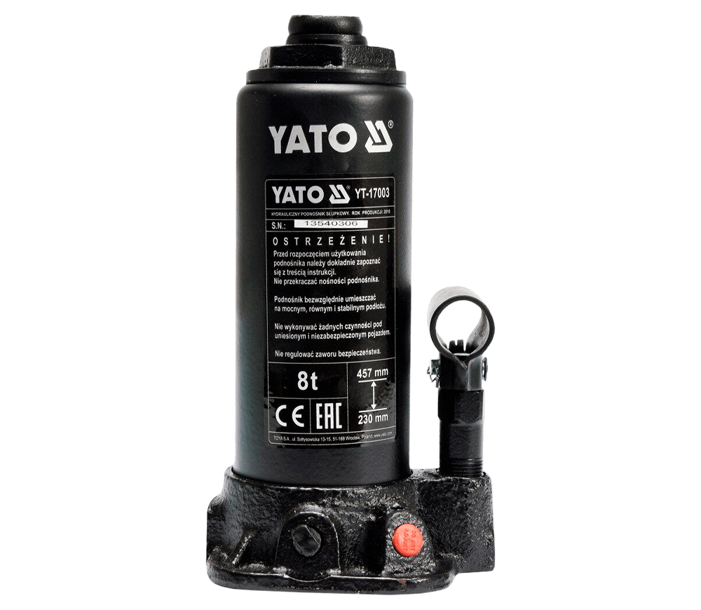 Cric hidraulic YATO YT17003 230-457 mm 8T