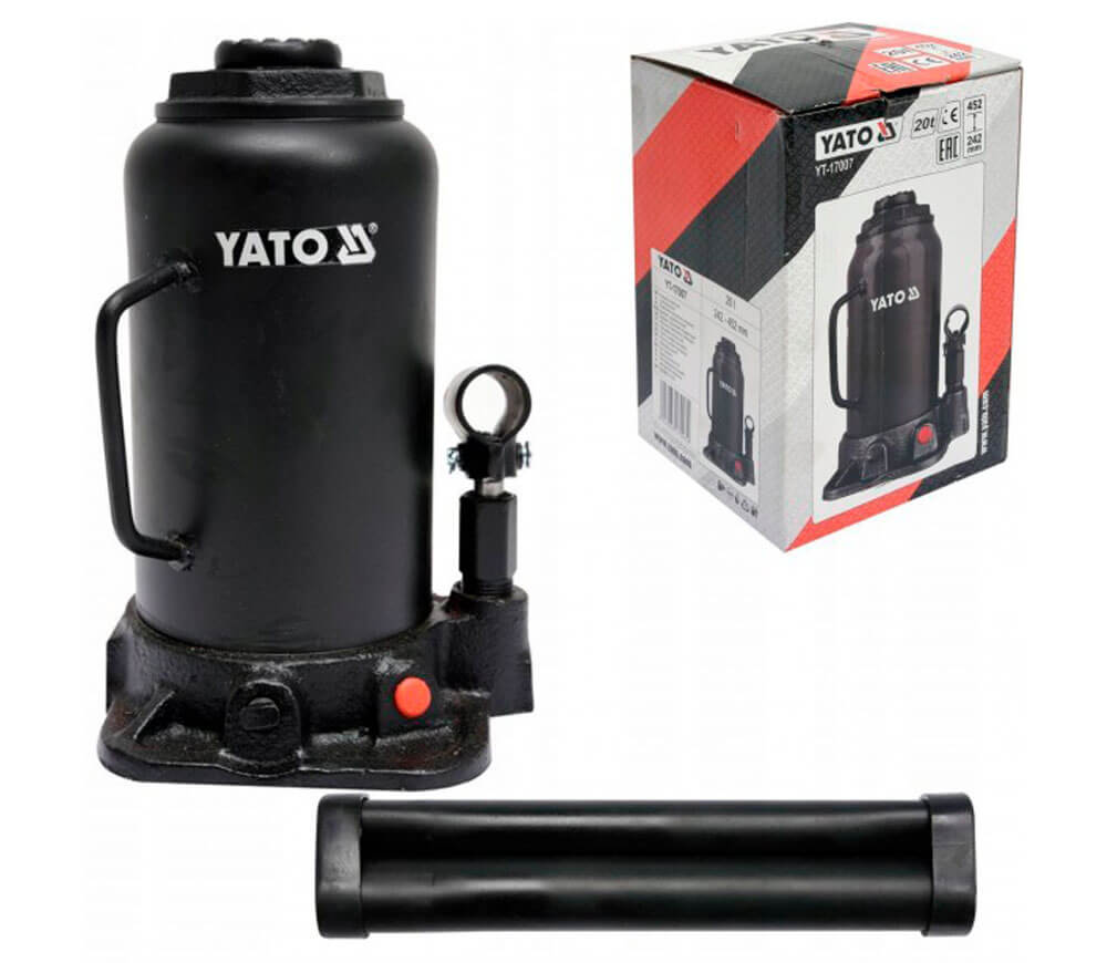 Cric hidraulic YATO YT17007 242-452 mm 20T-2