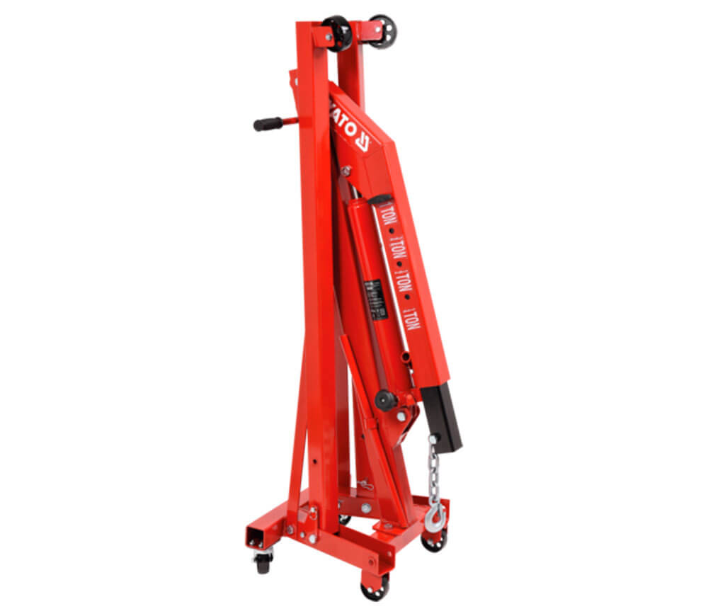 Macara hidraulică pentru atelier auto YATO YT55556 25-2100 mm 1T-2