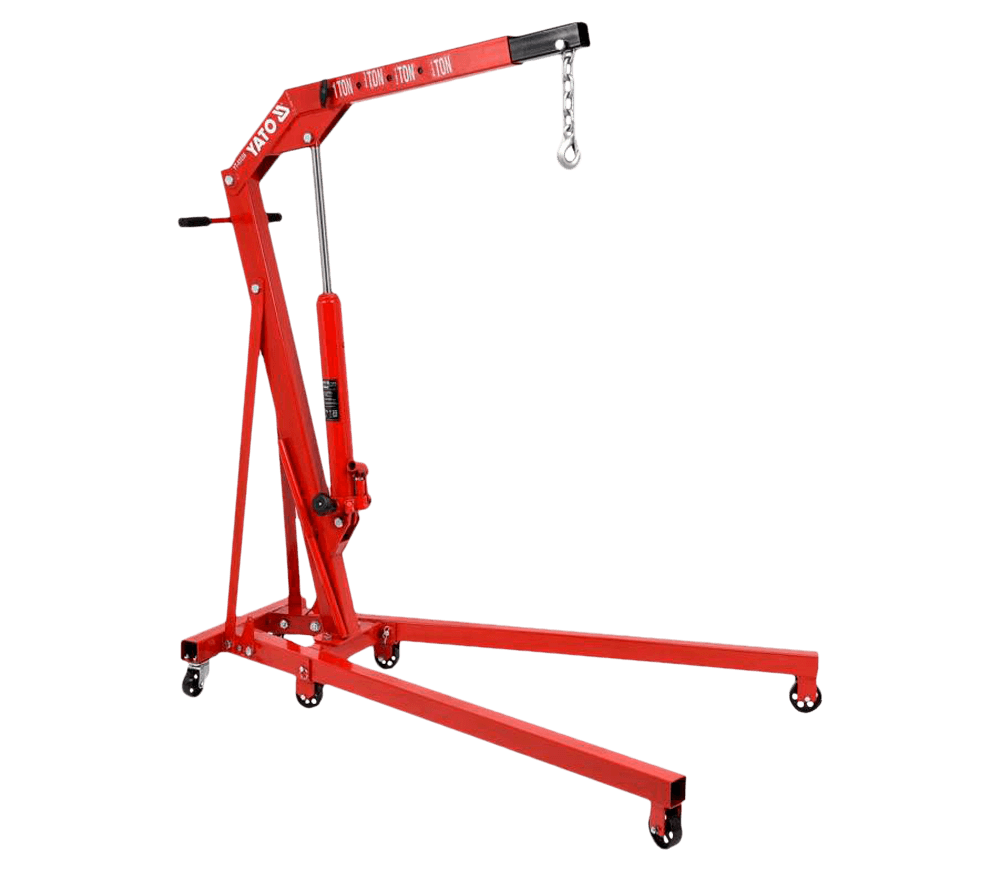 Macara hidraulică pentru atelier auto YATO YT55556 25-2100 mm 1T