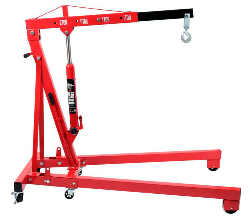 Macara hidraulică pentru atelier auto YATO YT55557 25-2300 mm 2T-2
