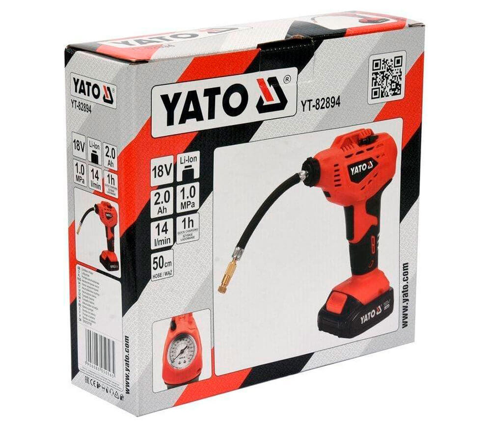 Compresor auto cu acumulator YATO YT82894 36w 10bar 14l/min-7