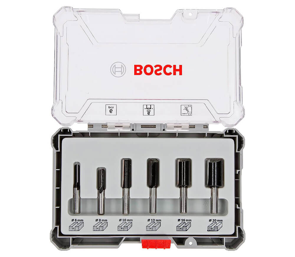 Set 6 freze pe lemn BOSCH 2607017465 Ø6 mm-3