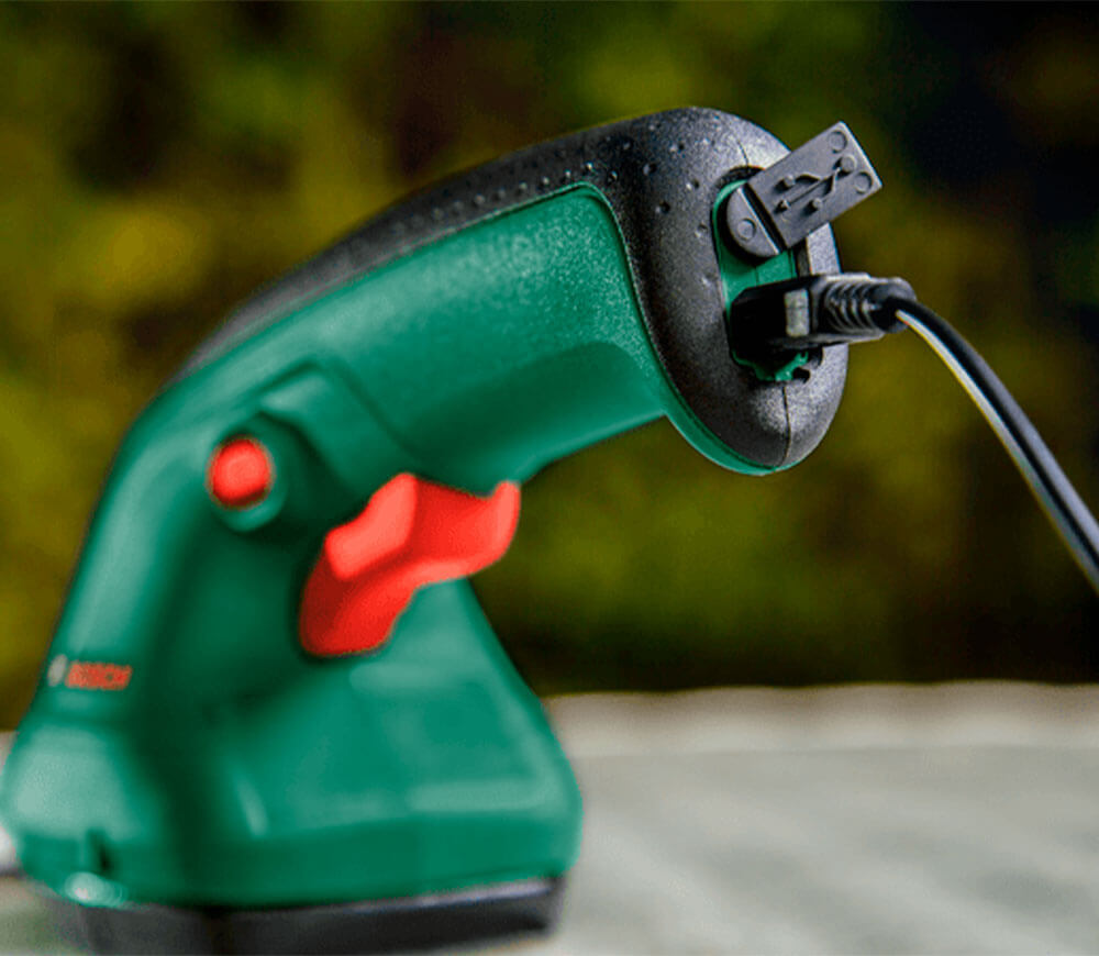 Trimmer gard viu cu acumulator BOSCH EasyShear (600833303) 120/80mm 3.6V 1.5Ah-7