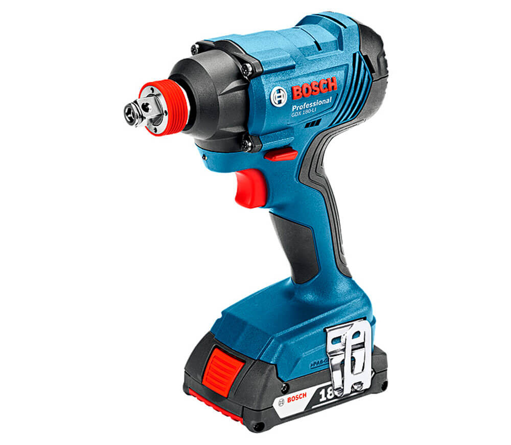 Mașină de înșurubat cu acumulator BOSCH GDX 180-Li + GSR 1802-Li (6019G5222) 18V 1.5Ah-3