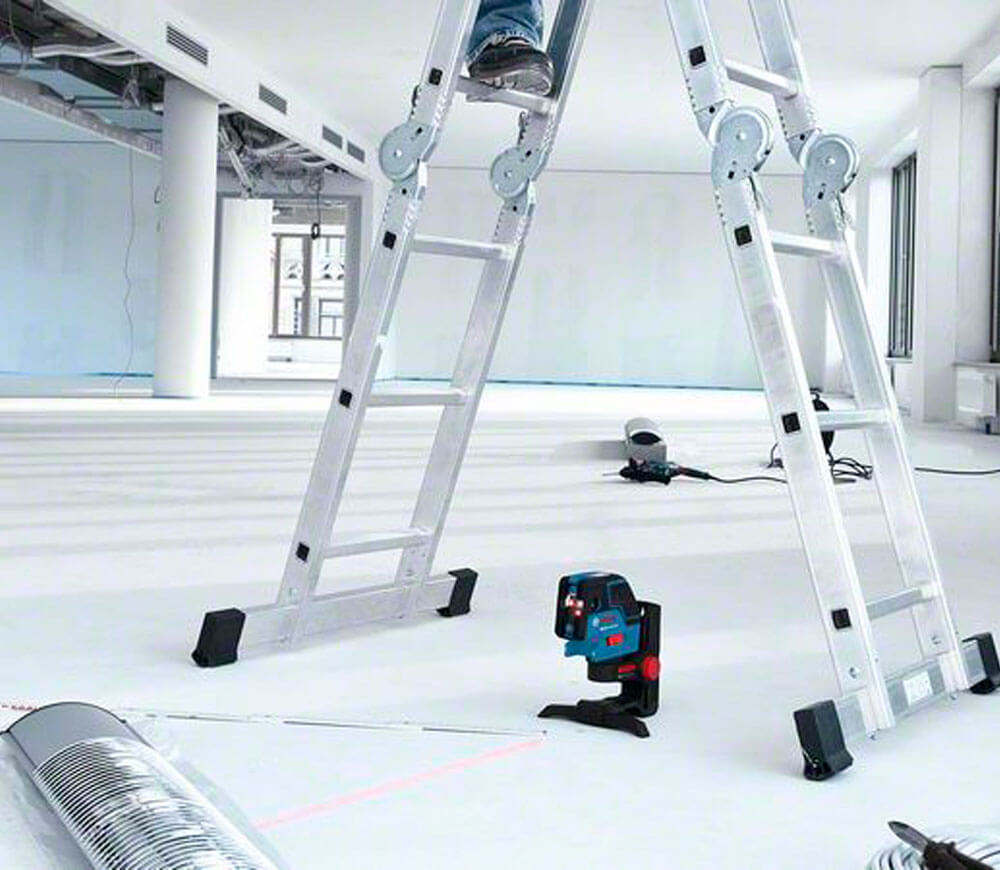 Nivelă cu laser BOSCH GCL 25 2fascicole/5puncte 30m-5
