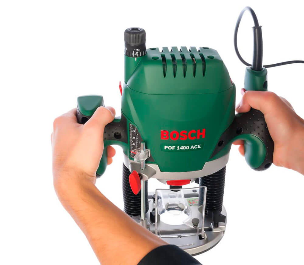 Mașină de frezat BOSCH POF 1400 ACE (60326С820) 1400w-8