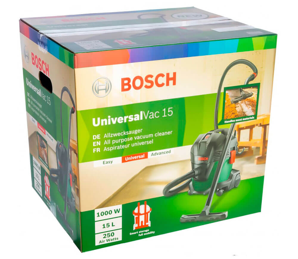 Aspirator industrial BOSCH Universal Vac 15 1000w 230mbar 15L-10