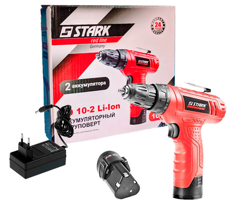 Mașină de înșurubat cu acumulator STARK CD-10-2 Li 10.8V 1.3Ah-2