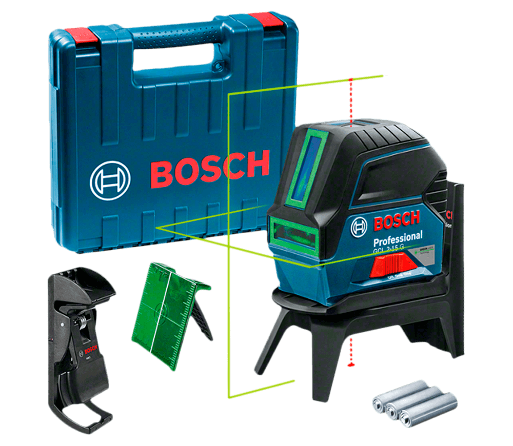 Nivelă cu laser BOSCH GCL2-15G 2fascicole 15m