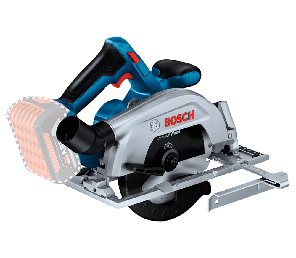 Fierăstrău circular cu acumulator (fără baterii) BOSCH GKS 185-LI 165mm 18V