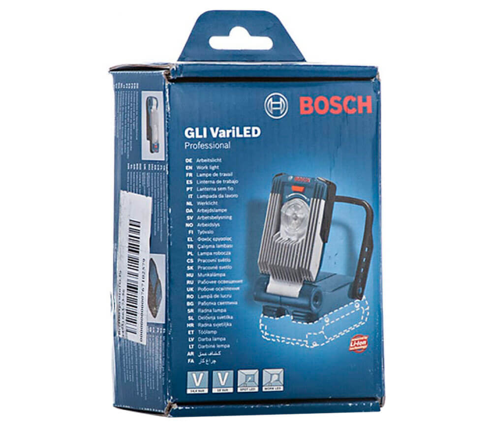 Lanternă construcții cu acumulator (fără baterii) BOSCH GLI VariLED 420lm 14.4/18V-9