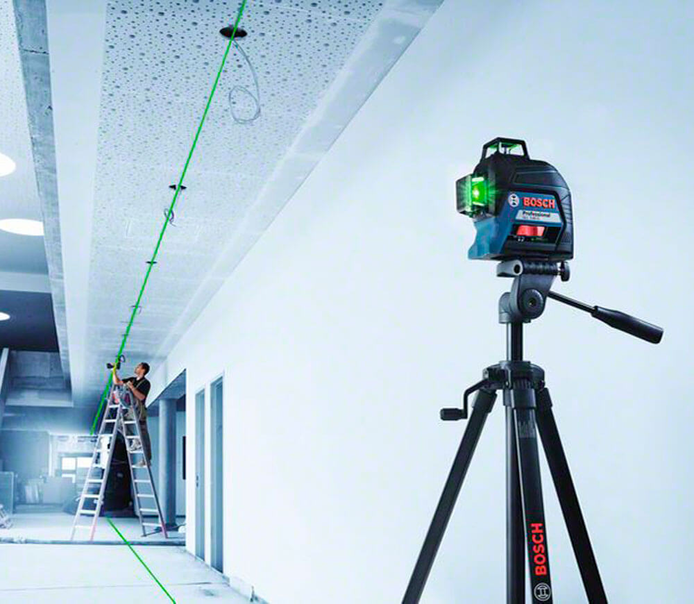 Лазерный уровень BOSCH GLL 3-80 G 3луча 120m-7