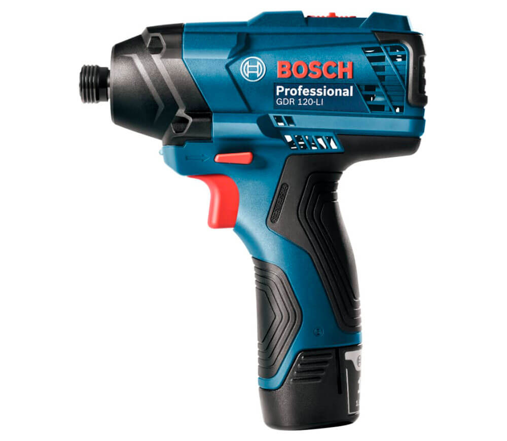 Mașină de înșurubat cu acumulator BOSCH GSR 120 + GDR 120 (6019G8023) 12V 2Ah-3