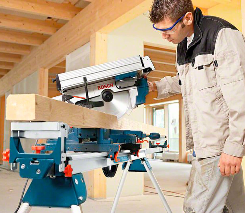 Fierăstrău circular staționar BOSCH GTM 12 JL (601B15001) 1800w 305mm-5