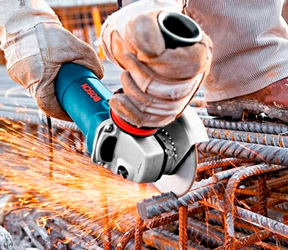 Polizor unghiular BOSCH GWS 1400 1400w 125mm-8