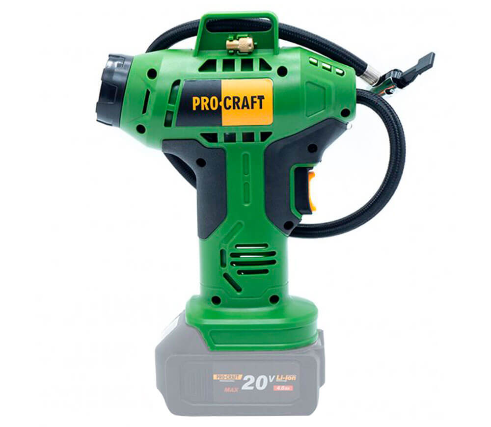 Compresor auto cu acumulator ProCraft LK20 1100w 11bar 12l/min-2
