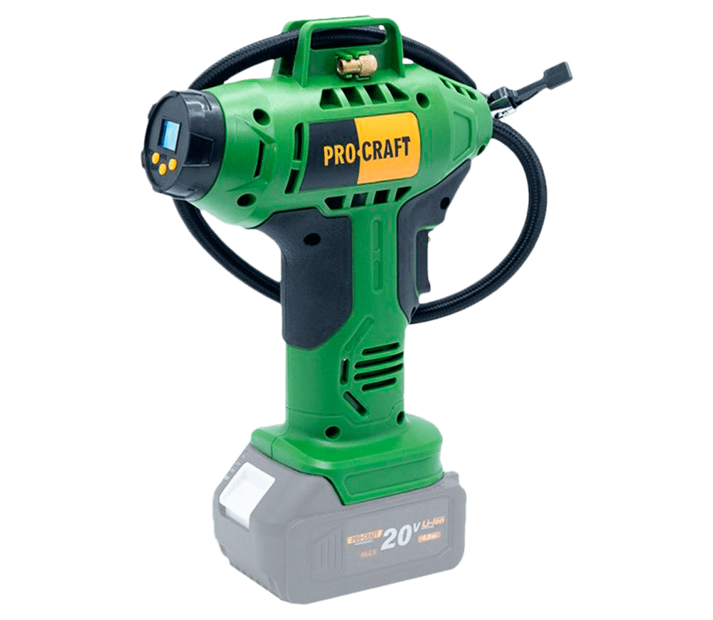 Compresor auto cu acumulator ProCraft LK20 1100w 11bar 12l/min