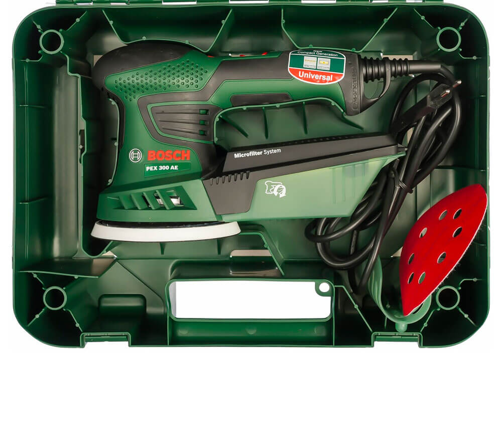 Mașină de șlefuit excentrică BOSCH PEX 300 AE 270w 125mm-14