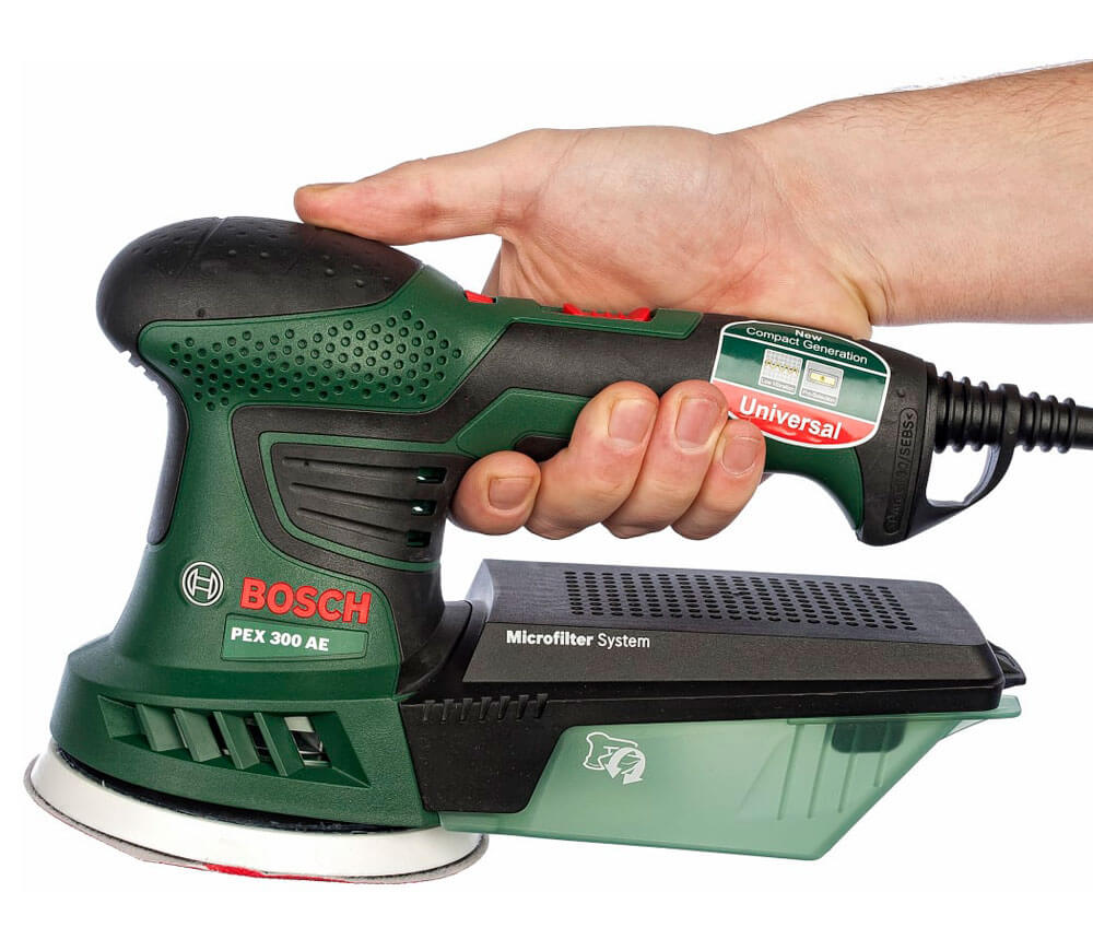 Mașină de șlefuit excentrică BOSCH PEX 300 AE 270w 125mm-2