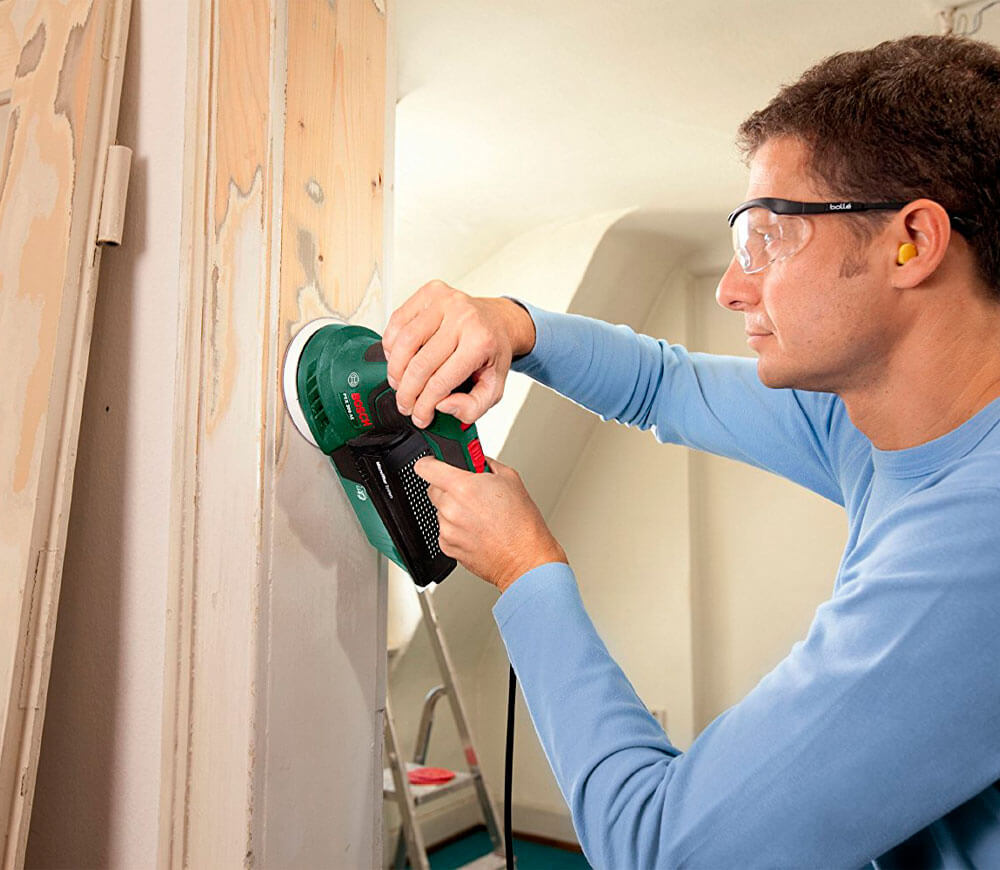 Mașină de șlefuit excentrică BOSCH PEX 300 AE 270w 125mm-10