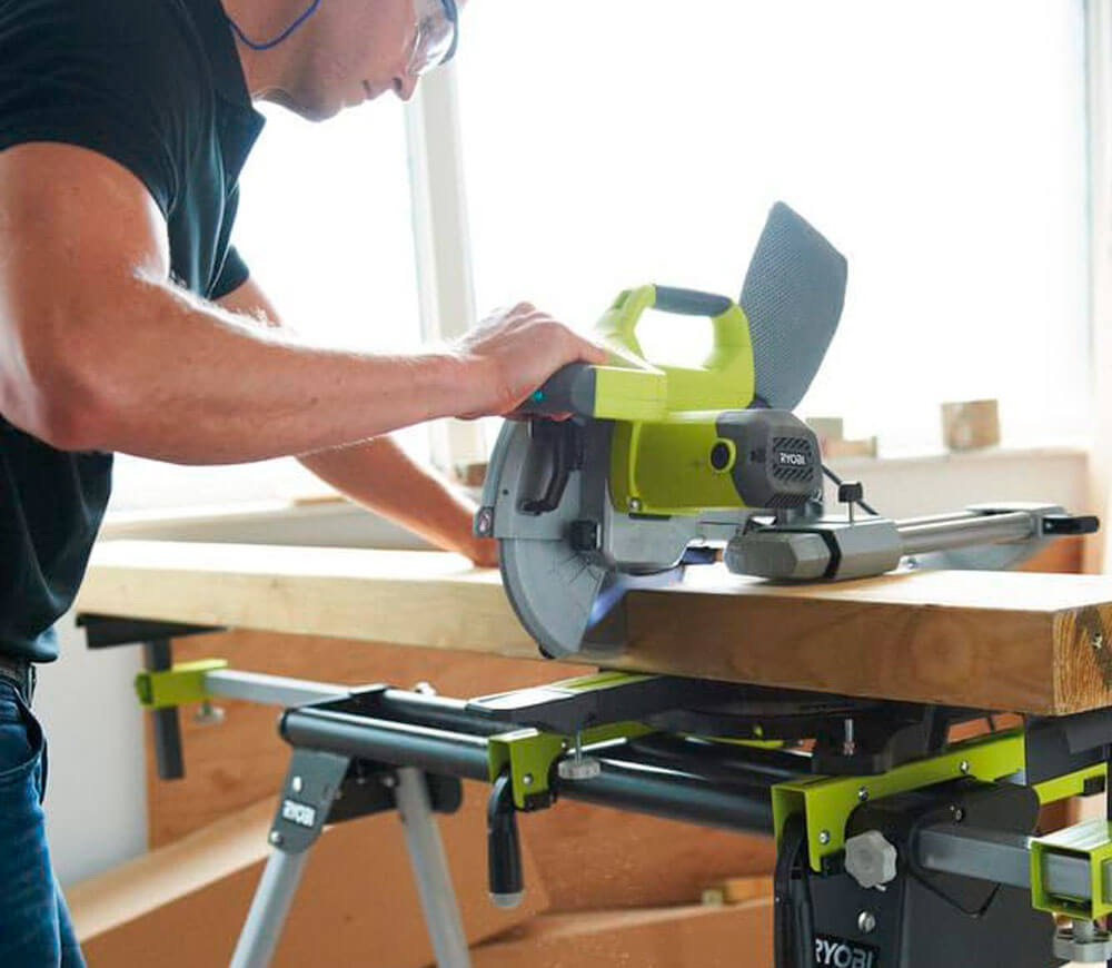 Fierăstrău circular staționar RYOBI EMS216L 1500w 216mm-6