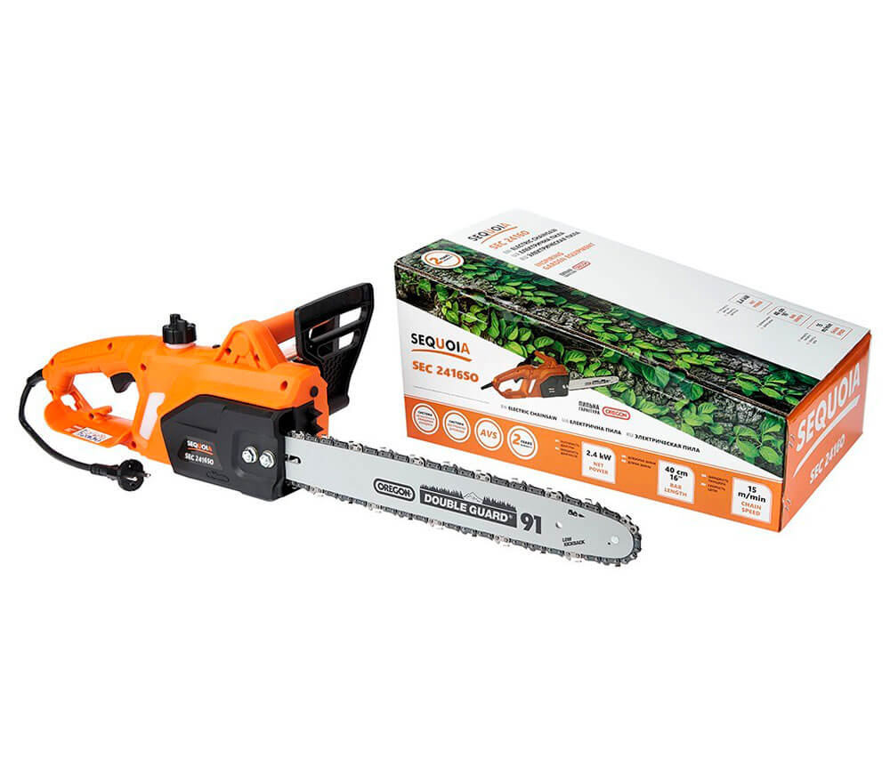 Fierăstrău electric cu lanț SEQUOIA SEC2416SO 2400w 400mm-2