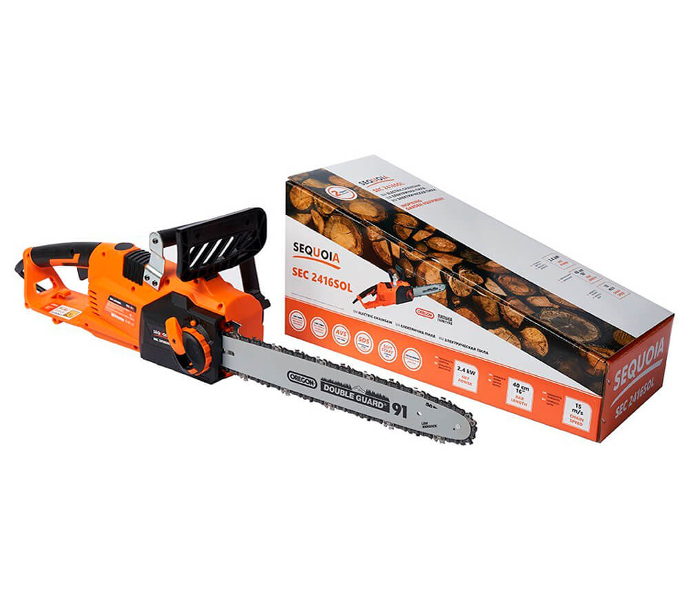 Fierăstrău electric cu lanț SEQUOIA SEC2416SOL 2400w 400mm-2