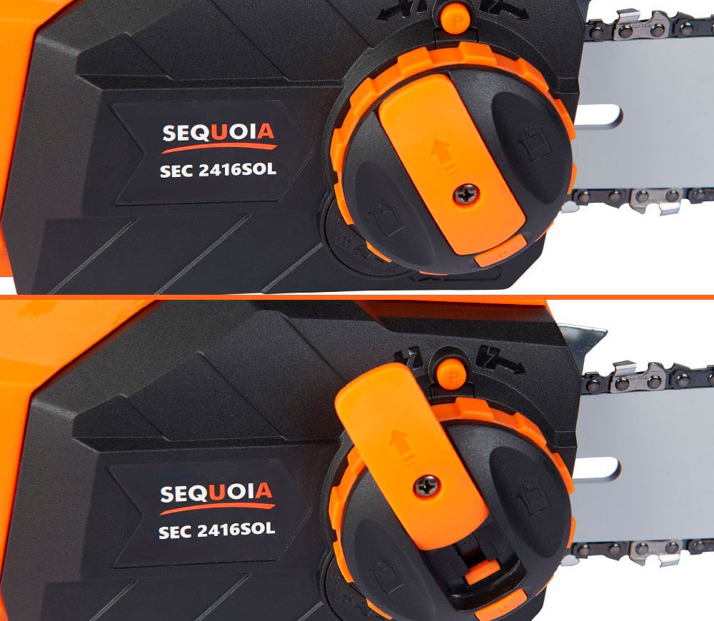 Fierăstrău electric cu lanț SEQUOIA SEC2416SOL 2400w 400mm-7