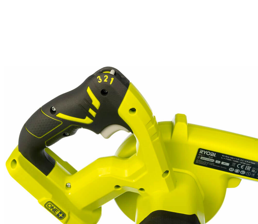 Suflantă cu acumulator (fără baterii) RYOBI R18TB-0 174l/min 18V-4