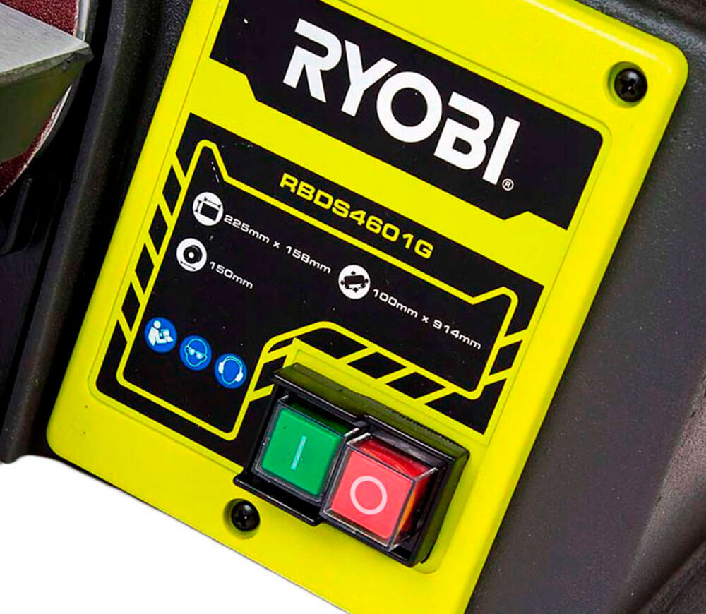 Mașină de șlefuit cu bandă RYOBI RBDS4601G (5133002858) 370w 100 mm-4
