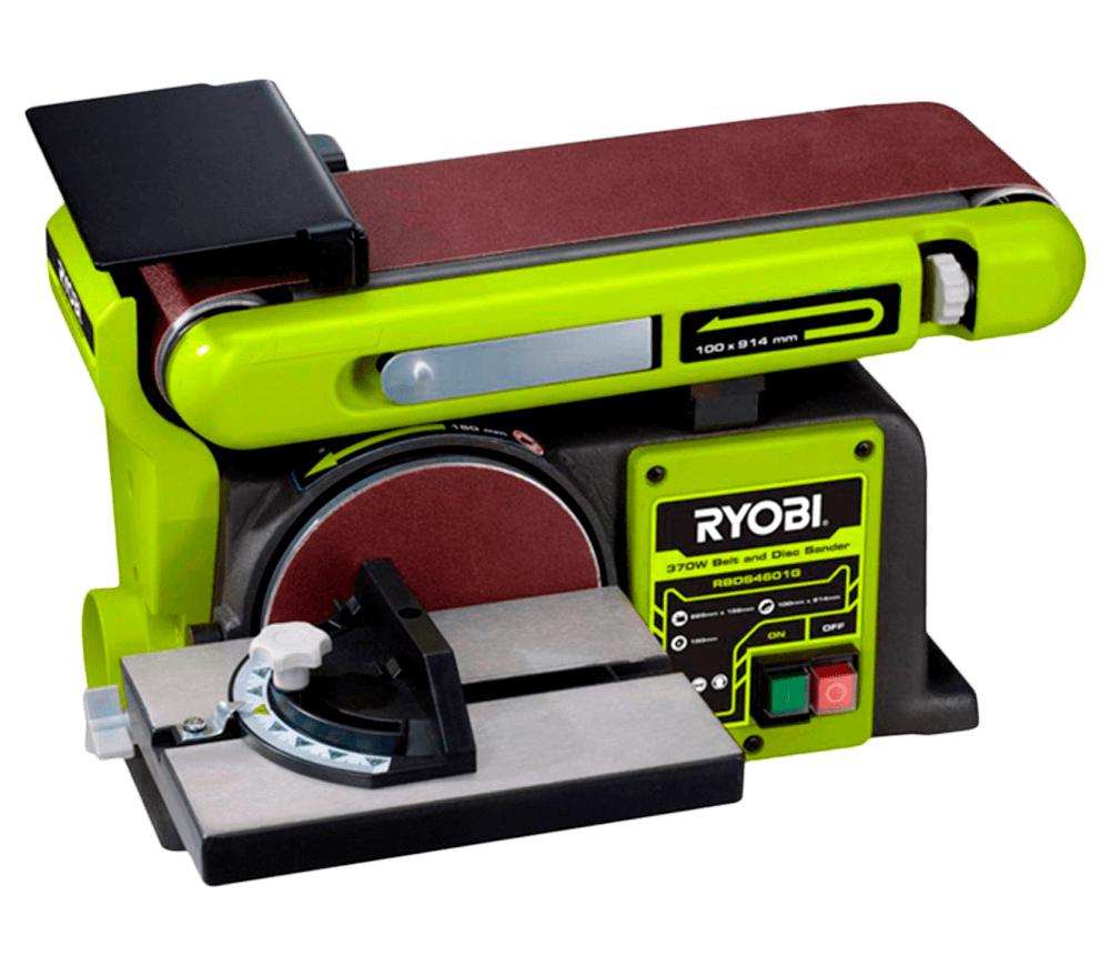 Mașină de șlefuit cu bandă RYOBI RBDS4601G (5133002858) 370w 100 mm
