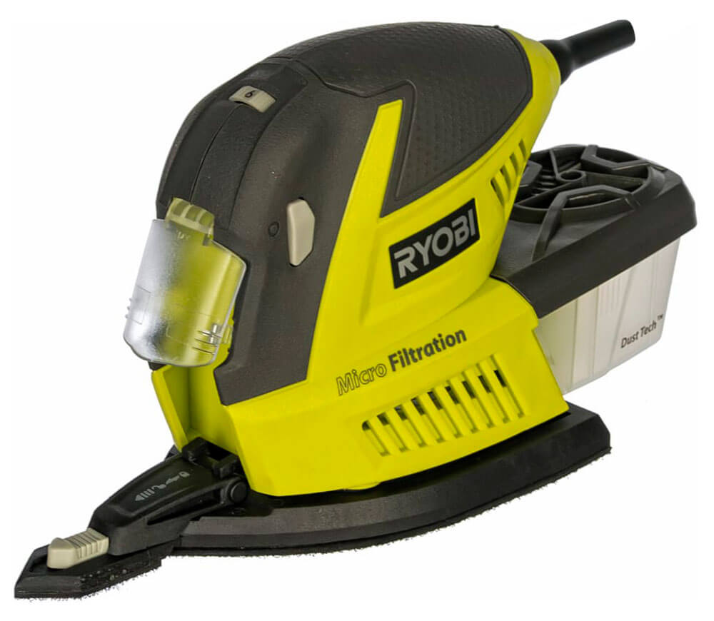Mașină de șlefuit cu vibrații RYOBI RMS180-S (5133002907) 180w-2