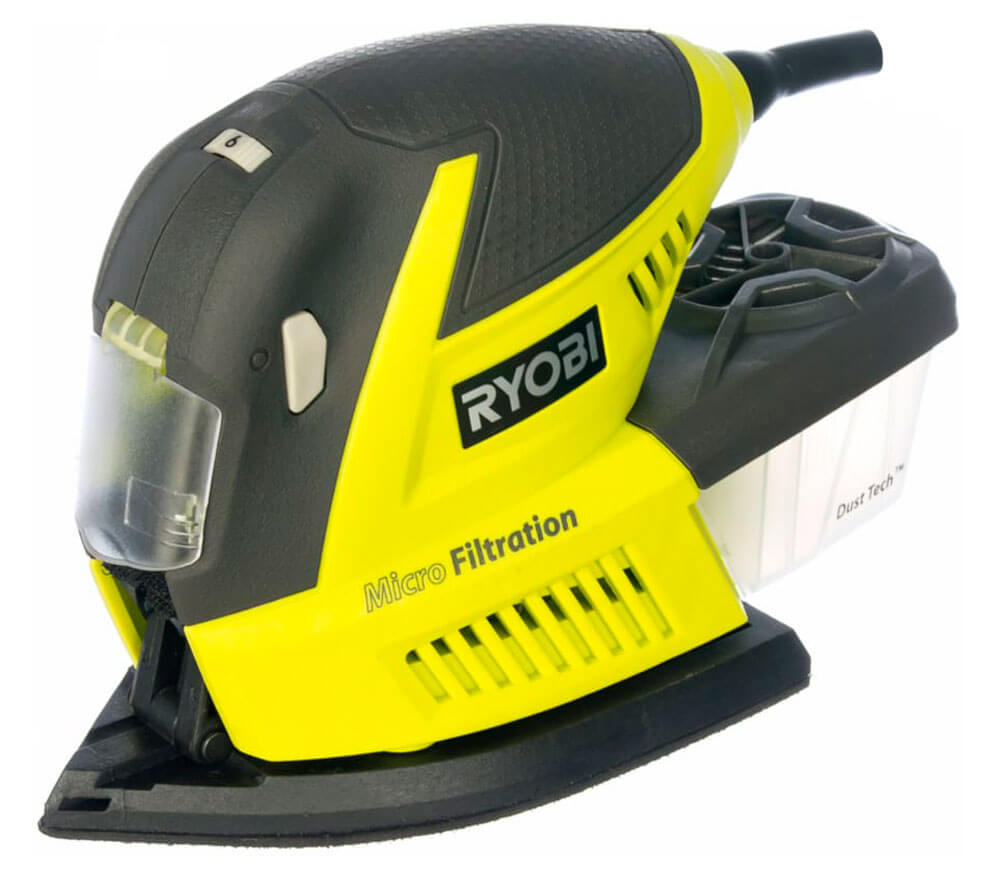 Mașină de șlefuit cu vibrații RYOBI RMS180-S (5133002907) 180w-3