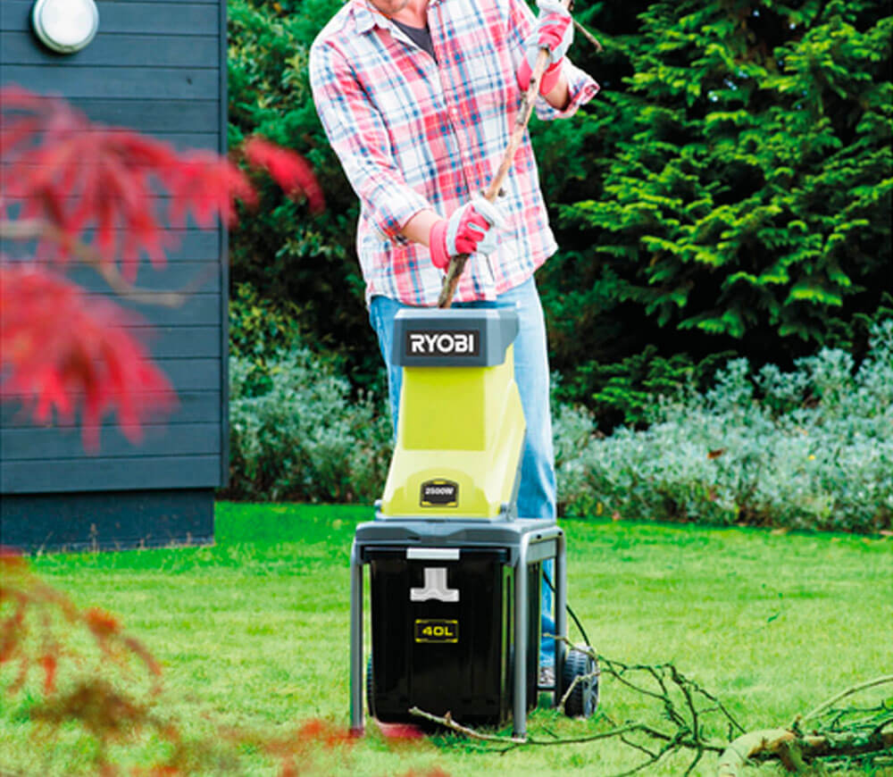 Измельчитель веток RYOBI RSH2545B 2500вт-2