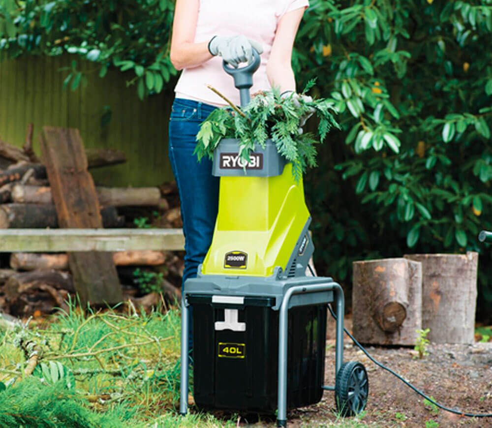 Измельчитель веток RYOBI RSH2545B 2500вт-3