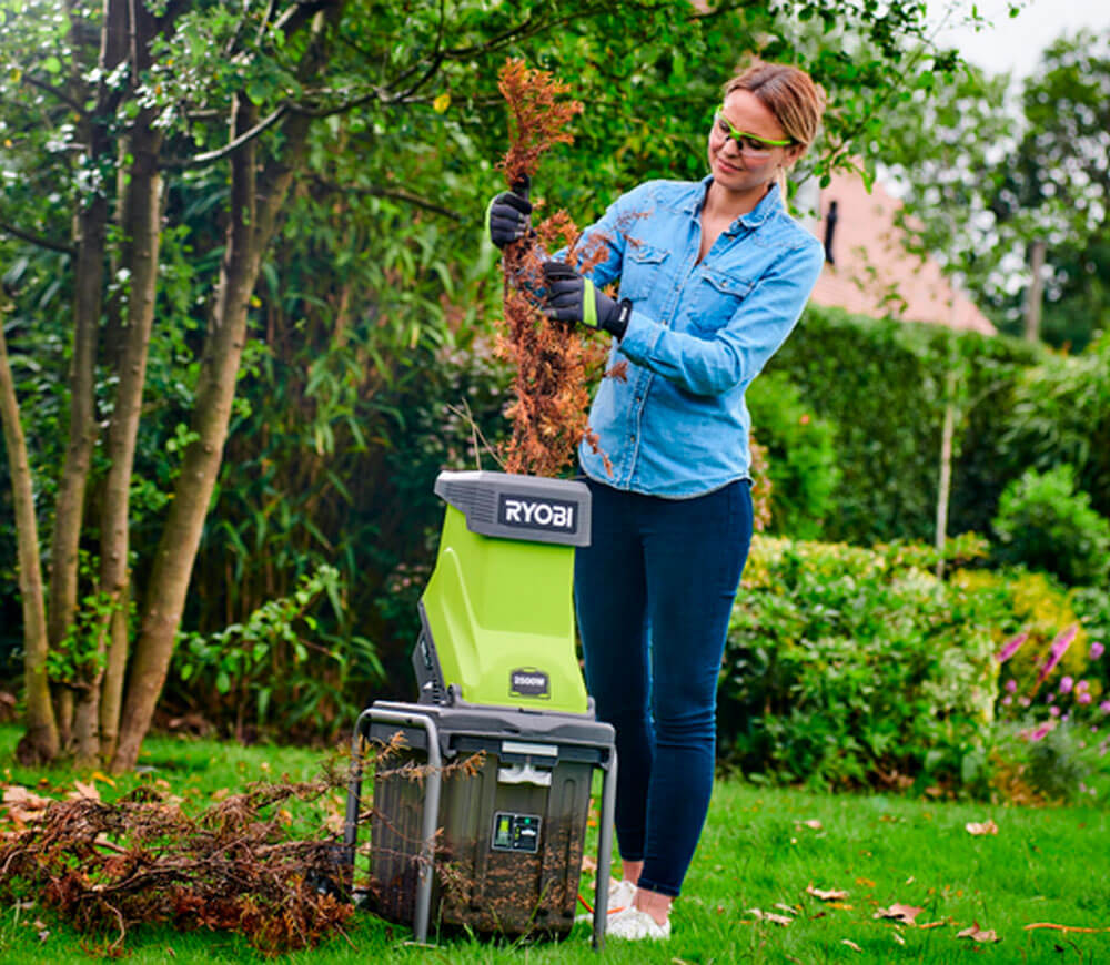 Измельчитель веток RYOBI RSH2545B 2500вт-5