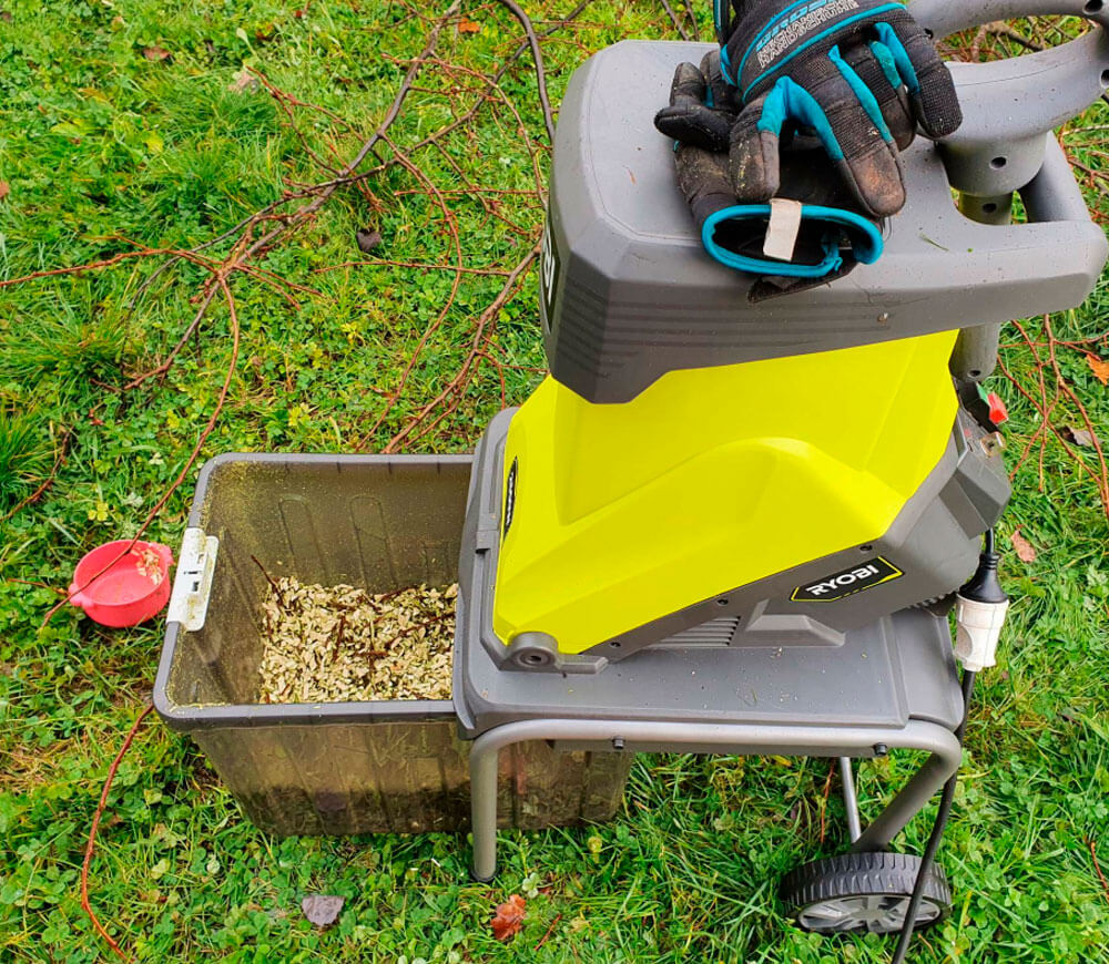 Измельчитель веток RYOBI RSH2545B 2500вт-6