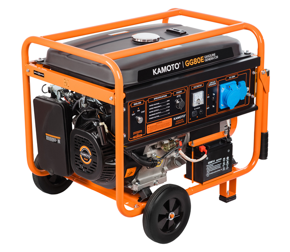 Generator electric KAMOTO GG 80E 8kw Benzină AVR