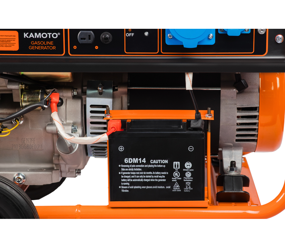 Generator electric KAMOTO GG 80E 8kw Benzină AVR-11