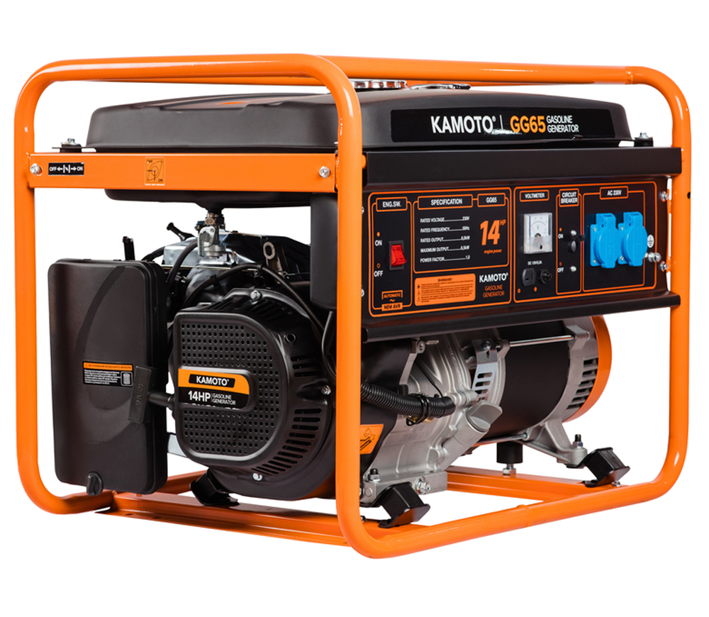 Generator electric KAMOTO GG 65 6,5kw Benzină AVR-4