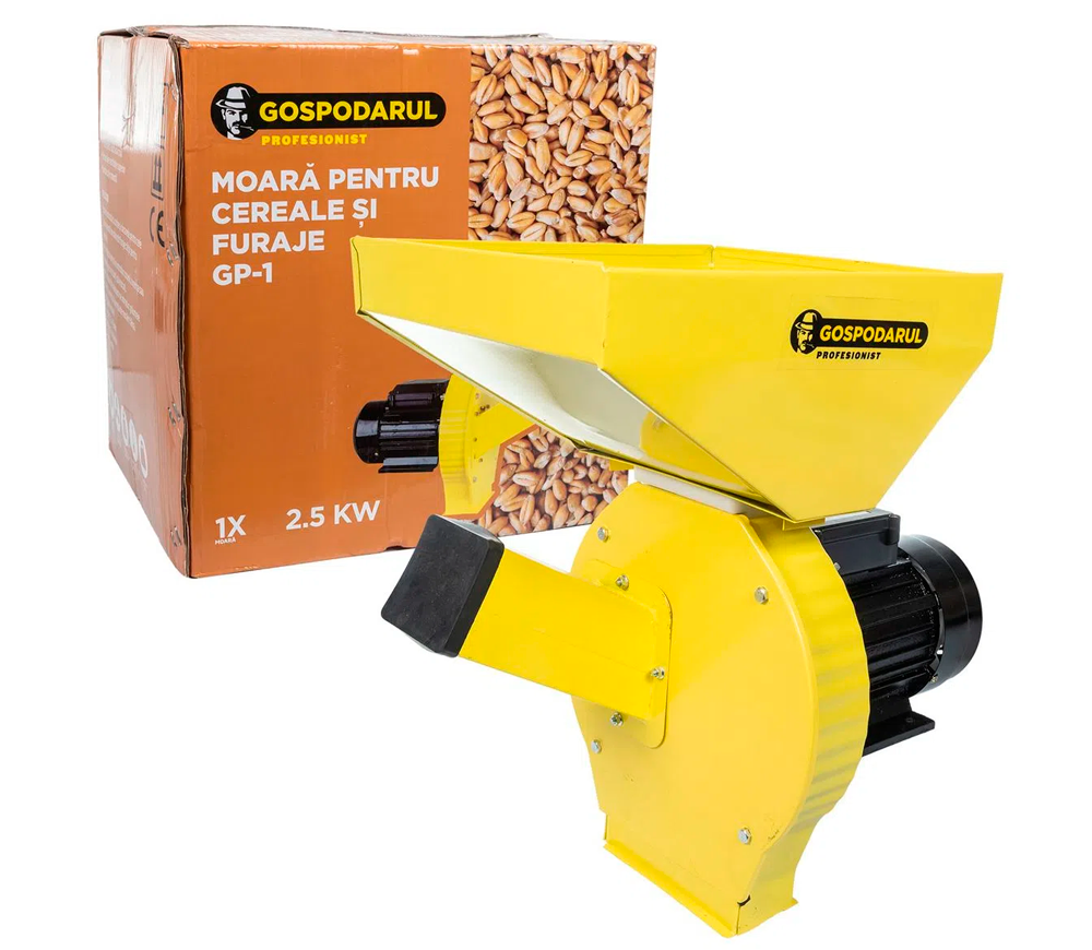 Moara cereale  Gospodarul PMP0042 3600w 200kg/h-5