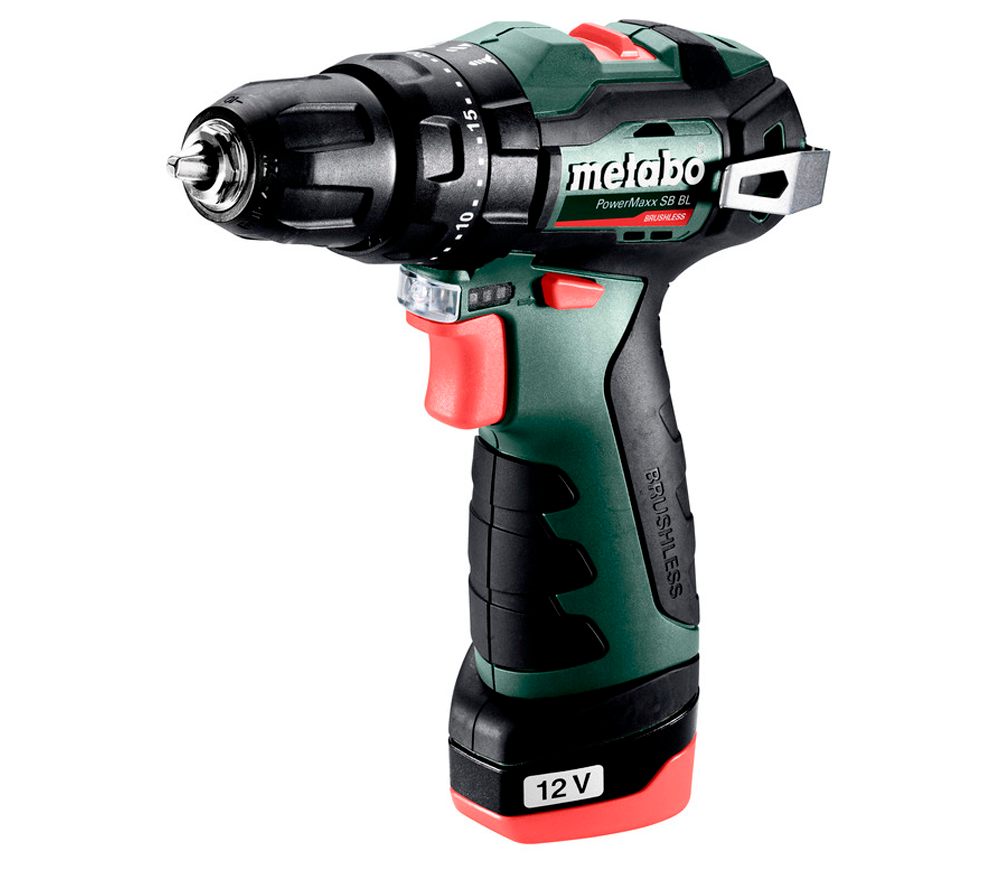 Mașină de înșurubat cu acumulator METABO PowerMaxx SB BL (601784500) 12V 2Ah