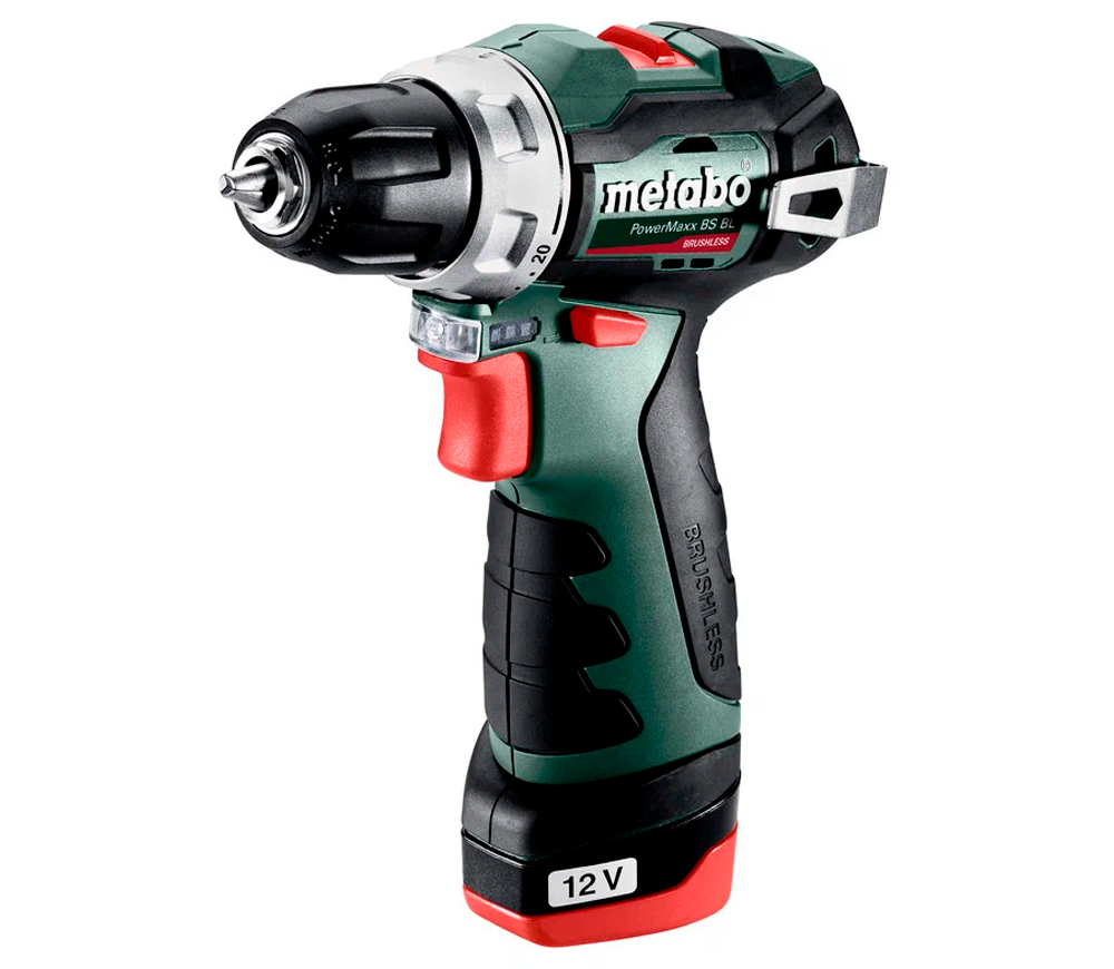 Mașină de înșurubat cu acumulator METABO PowerMaxx BS BL (601721500) 12V 2Ah