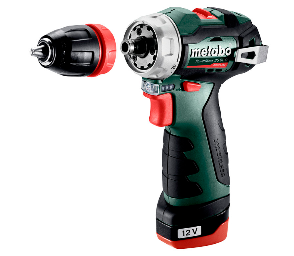 Mașină de înșurubat cu acumulator METABO PowerMaxx BS BL Q 12V 2Ah