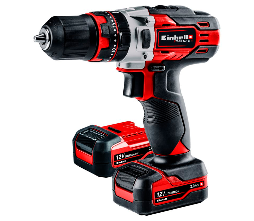 Mașină de înșurubat cu acumulator EINHELL TE-CD 12/2 Li 12V 2Ah