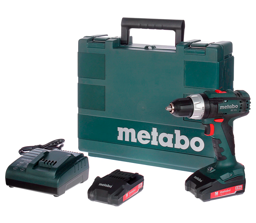 Шуруповерт аккумуляторный METABO BS 18 L (602321500) 18В 2Ач-11