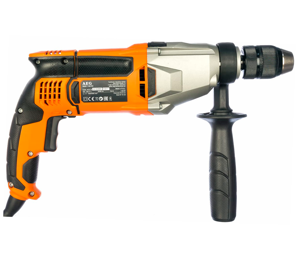 Mașină de găurit cu percutie AEG  SB2E1100RV 1100w-2