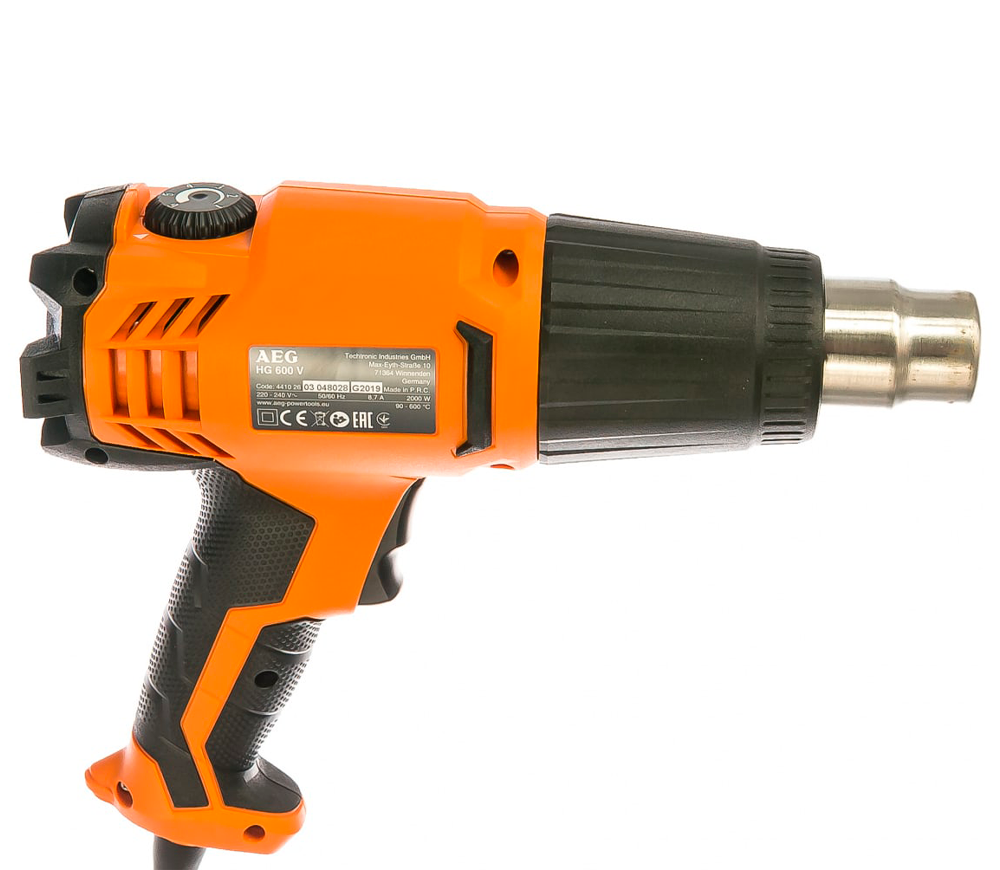 Suflantă de aer cald AEG HG600V (4935441025) 2000w 600°C-2